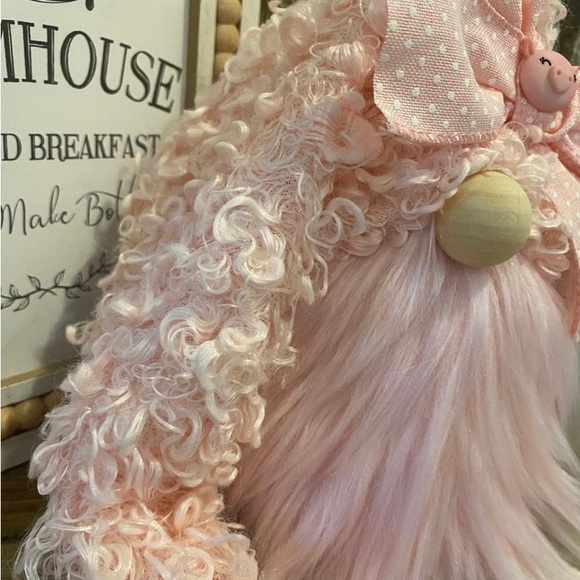 🐷Pig Gnome, Farmhouse Decor, Tier Tray Decor, Pig Lover Gift - Picture 4 of 7